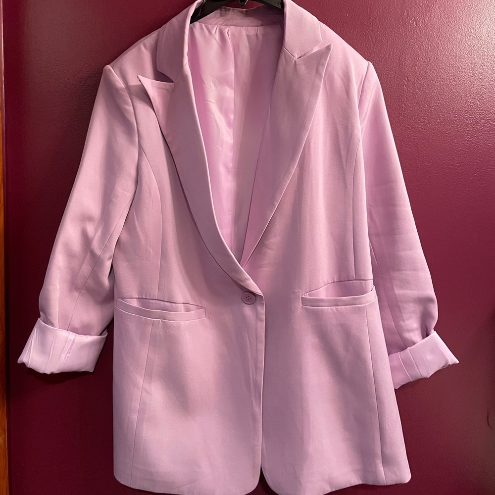 Women’s Lavendar Blazer